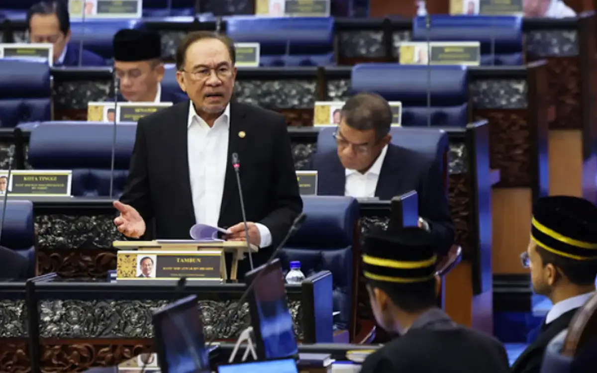 Anwar Ibrahim di Dewan Rakyat
