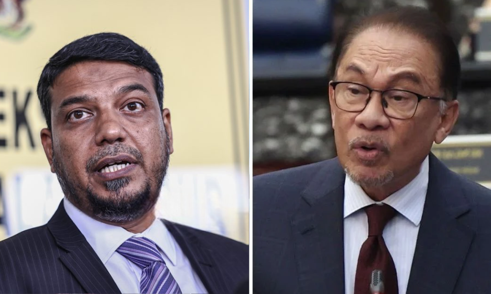 Aktivis politik Wan Muhammad Azri Wan Deris di IPD Dang Wangi.