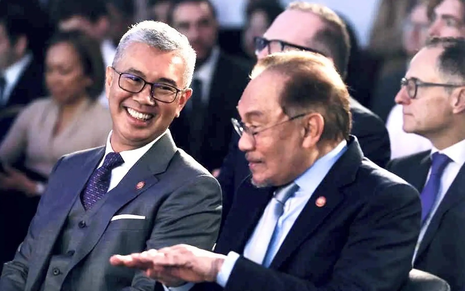 Tg Zafrul & Anwar Ibrahim